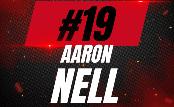 #19 Aaron Nell Game-Worn Red Jersey