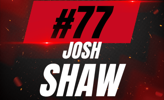 #77 Josh Shaw Game-Worn Red Jersey