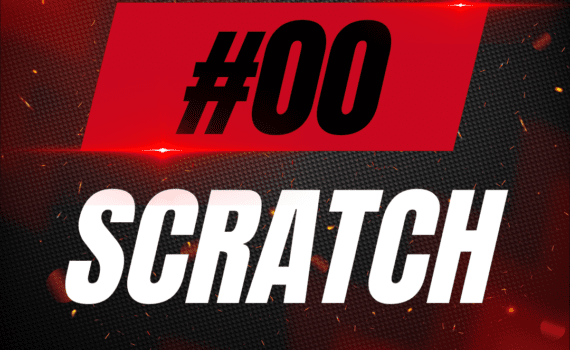 #00 Scratch Game-Worn Red Jersey